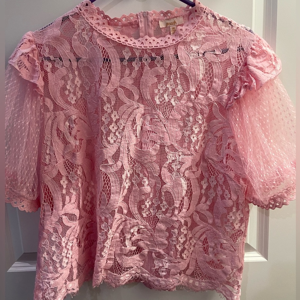 Pink super cute top